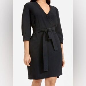 Everlane Classic Black 3/4 Sleeve Wrap Dress
Japanese GoWeave